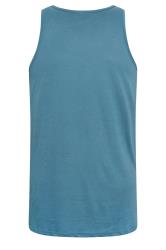 D555 Big & Tall Teal Blue Muscle Vest | BadRhino 2