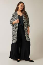 EVANS Plus Size Black Wide Leg Trousers | Evans 1
