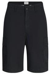 JACK & JONES Big & Tall Black Cargo Shorts