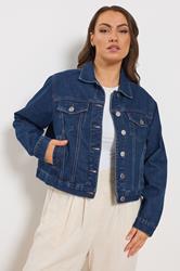 YOURS Plus Size Indigo Blue Denim Jacket | Yours Clothing 1