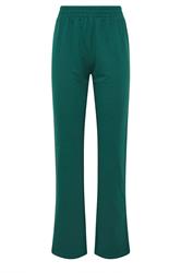 LTS Tall Green Jersey Fitted Straight Leg Joggers