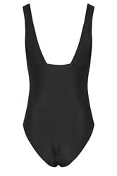 LTS Tall Black Aztec Trim Swimsuit | Long Tall Sally 8