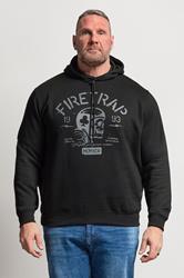 FIRETRAP Big & Tall Navy Blue Hoodie | BadRhino 3