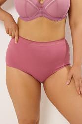 YOURS 5 PACK Plus Size Purple Full Briefs | Yours Clothing 2