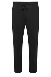 BadRhino Big & Tall Black Textured Jersey Joggers