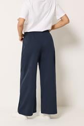 M&Co Petite 2 PACK Navy Blue Wide Leg Joggers | M&Co 6