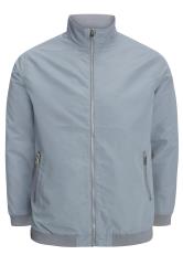 JACK & JONES Big & Tall Grey Harrington Jacket | BadRhino 2