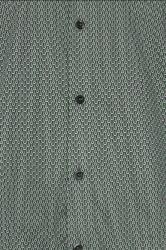 BadRhino Tailoring Big & Tall Green Geometric Print Formal Shirt | BadRhino 6