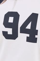 PixieGirl Petite Women's Navy Blue '94' Slogan Top | PixieGirl 4