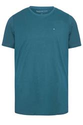 BadRhino Big & Tall Ocean Blue Extra Long Core T-Shirt