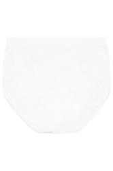 YOURSET Plus Size 2 PACK Black & White Seamless Light Control Full Briefs | Yours Clothing  10