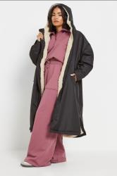 PixieGirl Petite Women's Black Waterproof Fleece Lined Robe | PixieGirl 1