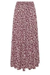 M&Co Purple Ditsy Floral Crinkle Maxi Skirt | M&Co 6