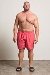 BadRhino Big & Tall Pink Swim Shorts | BadRhino 1