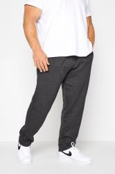 KAM Charcoal Grey Basic Joggers | BadRhino 3