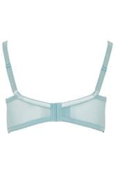 YOURSET 2 PACK Plus Size Blue Cotton Lace Trim Non-Padded Non-Wired Bralette | Yours Clothing 9