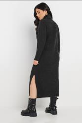 PixieGirl Petite Women's Black Knitted Roll Neck Jumper Dress | PixieGirl 5