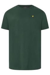 LYLE & SCOTT Big & Tall Dark Green Plain T-Shirt