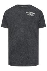 BadRhino Big & Tall Black Acid Wash Whiskey Rodeo Graphic T-Shirt | BadRhino 6