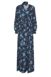 LTS Tall Women's Navy Blue Floral Maxi Dress | Long Tall Sally 6