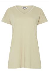 LTS PREMIUM Tall Stone Brown V-Neck Modal T-Shirts