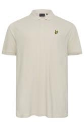 LYLE & SCOTT Big & Tall Cream Core Polo Shirt