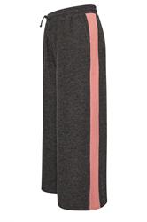 YOURS Plus Size Grey Side Stripe Trousers | Yours Clothing 5