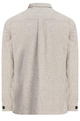 JACK & JONES Big & Tall Brown Woven Check Overshirt | BadRhino 4