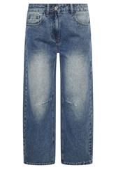 PixieGirl Petite Mid Blue Balloon Jeans