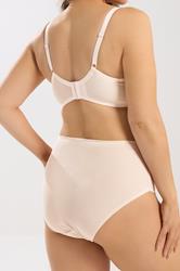 YOURS Plus Size Pink Floral Lace Front Full Briefs | Yours Clothing 2