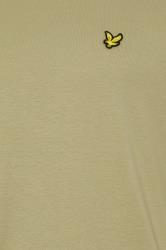 LYLE & SCOTT Big & Tall Sage Green Plain T-Shirt | BadRhino 1