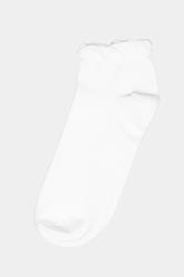 YOURSET 5 PACK Plus Size White Trainer Liner Socks | Yours Clothing 4