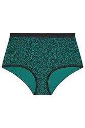 YOURSET 5 PACK Plus Size Teal Green Animal Print Full Briefs | Yours Clothing 7