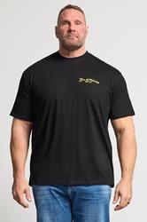 BadRhino Big & Tall Black Tiger Graphic T-Shirt | BadRhino 1