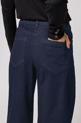 M&Co Indigo Blue Wide Leg Jeans | M&Co 5