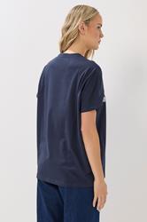 LTS Tall Navy Blue Cotton 'San Francisco' Slogan T-Shirt | Long Tall Sally 2