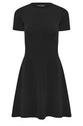PixieGirl Petite Women's Black Textured Mini Dress | PixieGirl 5