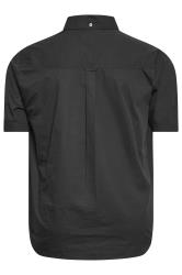 BadRhino Black Cotton Poplin Short Sleeve Shirt | BadRhino 7