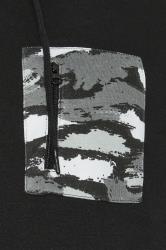 BadRhino Big & Tall Black Camo Print Utility Hoodie | BadRhino 5