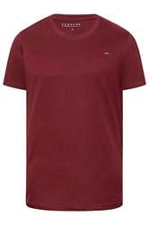 BadRhino Big & Tall Windsor Wine Red Extra Long Core T-Shirt