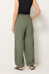 LTS Tall Women's Khaki Green Balloon Trousers | Long Tall Sally 2