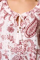 YOURS Plus Size Pink Paisley Broderie Anglaise Top | Yours Clothing 4