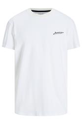 JACK & JONES Big & Tall Light blue & Black Core T-Shirts | BadRhino 7