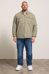 JACK & JONES Big & Tall Coriander Green Jacket | BadRhino 1