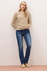 LTS PREMIUM Tall Natural Brown Button Down Cardigan | Long Tall Sally 2
