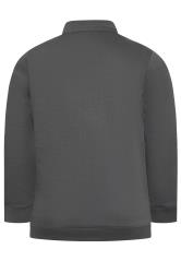 BadRhino Big & Tall Grey Premium Crew Neck Sweatshirt | BadRhino 7