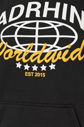 BadRhino Big & Tall Black Worldwide Hoodie 7