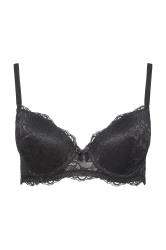 LTS Tall Women's 2 Pack Black & White Lace T-Shirt Bras | Long Tall Sally 10