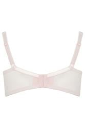YOURSET 2 PACK Plus Size Pink Cotton Lace Trim Non-Padded Non-Wired Bralette | Yours Clothing 11