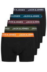 JACK & JONES Big & Tall 5 PACK Black 'Oliver' Boxers | BadRhino 3